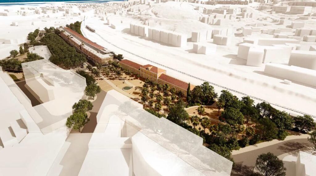 Vue d'ensemble du projet du Pole d'Échange Multimodal